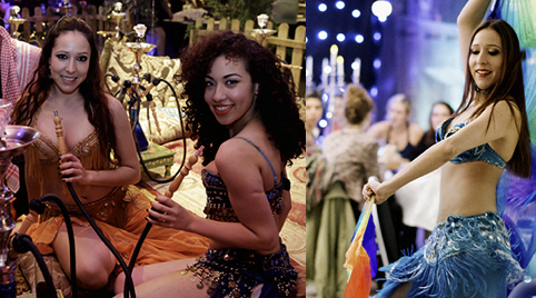 Act aan het begin van de avond