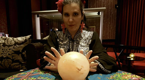 Livemuziek en slangen act