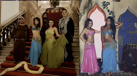 Mannelijke slangenbezweerders