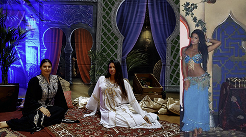 Meerdere buikdanseressen acts