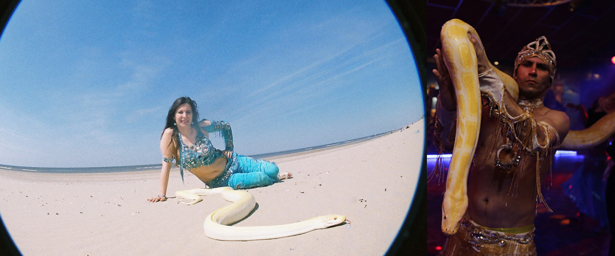 Danseressen op livemuziek dansen