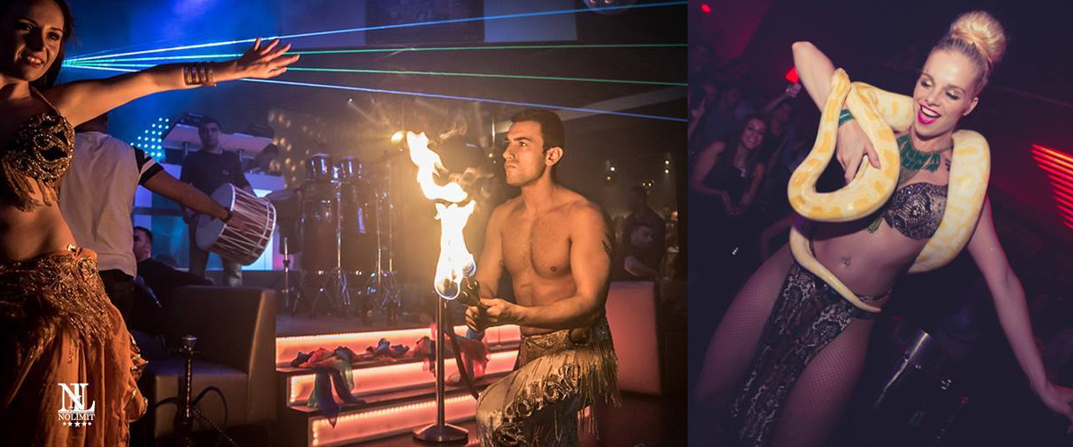 Henna hoek met Henna tatoeages